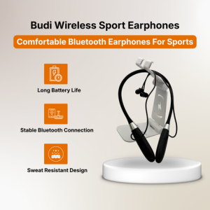 Budi EP05B Wireless Sport Earphone