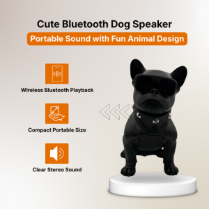Blue Tooth Dog Shape Speaker Mini