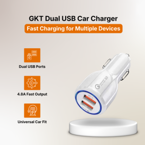 DUAL USB CAR CHARGER