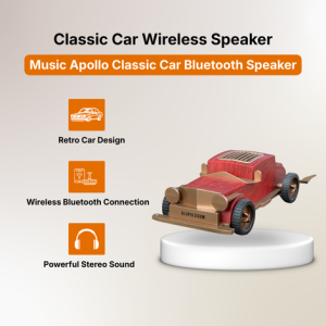 Music Apollo Classic Car Wireless Speaker