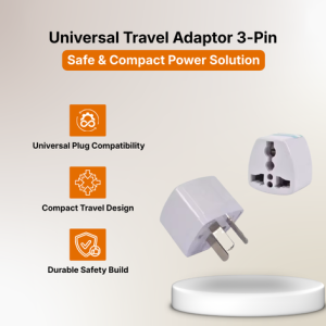 Universal Travel Adaptor 3Pin