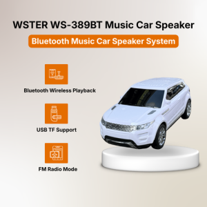 WSTER WS-389BT Music Car Speaker