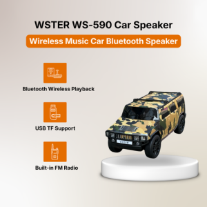 WSTER WS-590 Music Car Speaker