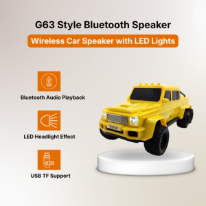 WSTER WS-G63 Wireless Car SpeakerYellow