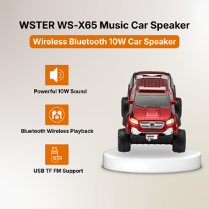 WSTER WS-X65 Music Car Speaker