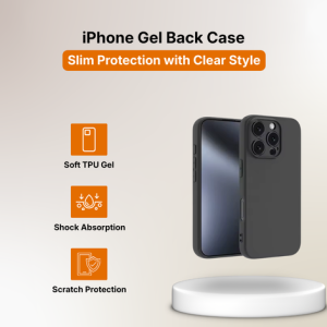 IPHONE Gel Back Case